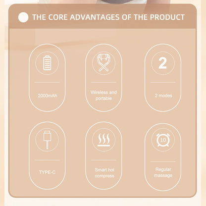 Appareil de massage pour le cou et les épaules avec chaleur