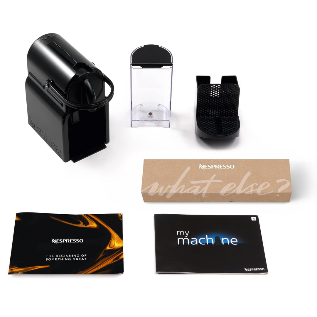 Machine à café Nespresso Inissia EN80B et 100 capsules
